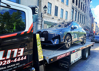 Montreal towing service Remorquage Elite Towing