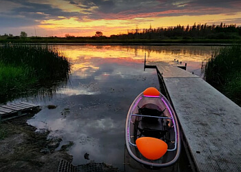 St Albert public park Riel Recreation Park