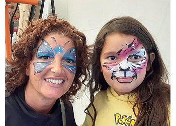 Aurora face painting Right Choice Children's Entertainment