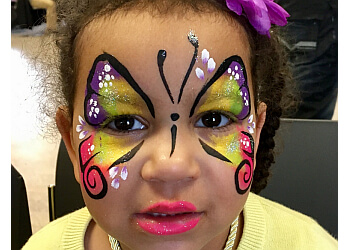 Aurora face painting Right Choice Children's Entertainment