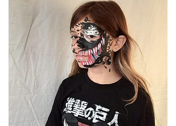 Hamilton face painting Right Choice Children's Entertainment