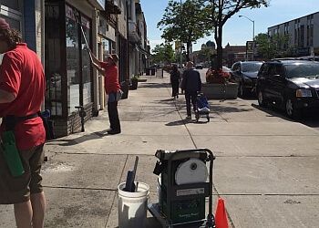 Markham window cleaner Rileys' Window Cleaning