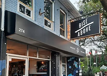 Hamilton vegetarian restaurant Rise Above Pizza & Wings