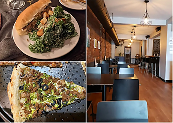 Hamilton vegetarian restaurant Rise Above Pizza & Wings