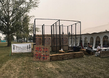 Airdrie recreation center Rival Axe Throwing