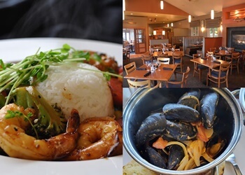 Delta seafood restaurant RiverHouse Restaurant & Pub