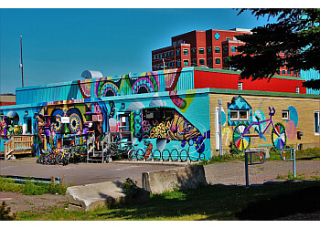 Moncton public park Riverfront Park