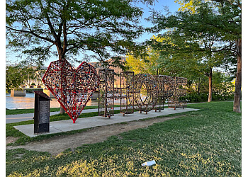 Kamloops public park Riverside Park