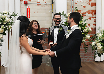 Dollard des Ormeaux wedding officiant Rose Gold Celebrations