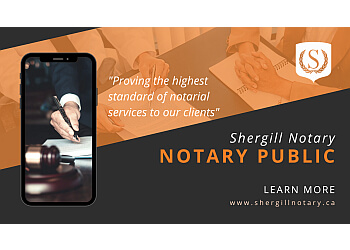 Langley notary public Shergill Notary Public Inc.