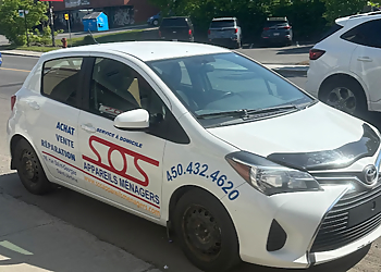 SOS Appareils Ménagers - Saint Jerome, QC Services De Réparation Électroménager - Truck Image
