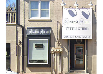 Caledon tattoo shop Sakred Skinz Tattoo Studio