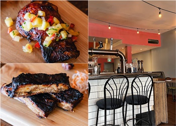 Hamilton bbq restaurant Saltlick Smokehouse