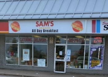 Brampton sandwich shop Sams Hoagies