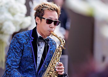 Burnaby entertainment company Sax with Eric