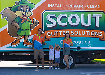 Scout Gutter Solutions Kelowna gutter cleaner Scout Gutter Solutions