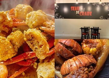 Laval seafood restaurant Seau De Crabe