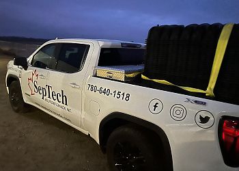 Edmonton septic tank service SepTech Solutions Canada Inc.