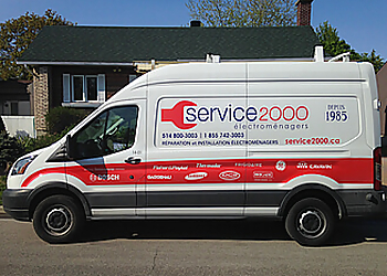 Service 2000 Électroménagers - Longueuil, QC Appliance Repair Services - Truck Image