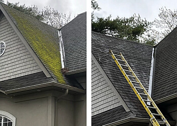 Oakville window cleaner Shack Shine