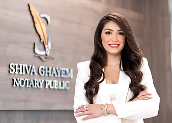 North Vancouver notary public Shiva Ghayem Notary Public