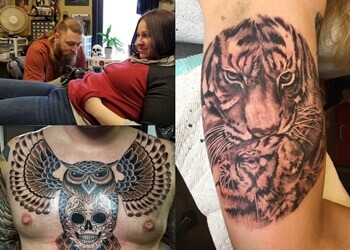 Halton Hills tattoo shop Sideshow Tattoo & Piercings