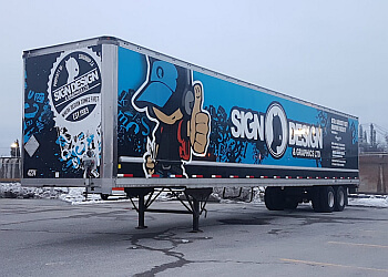 Whitby sign company Sign Design & Graphics Ltd.