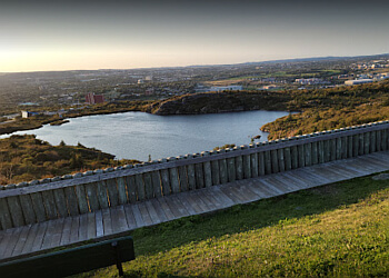 St Johns hiking trail Signal Hill National Historic Site
