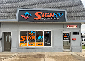 Windsor Magasins de enseignes Signs 519 