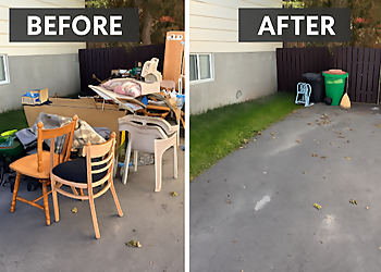 Skip The Dump - Peterborough, ON Junk Removal - Before and After Image