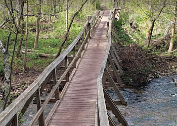 Hamilton hiking trail Smokey Hollow Waterfall