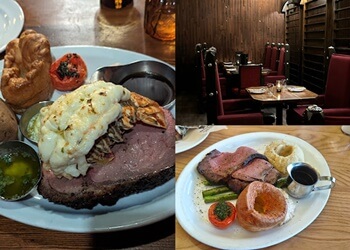 Calgary steak house Smuggler's