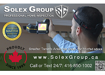 Toronto home inspector Solex Group Professional Home Inspection