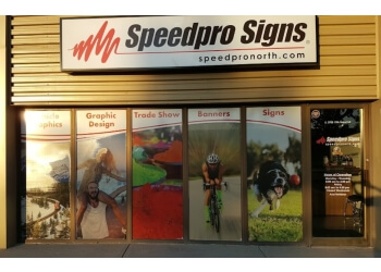 Calgary sign company Speedpro Signs