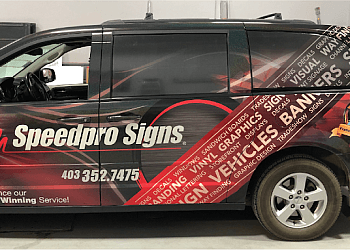 Red Deer Magasins de enseignes Speedpro Signs Red Deer