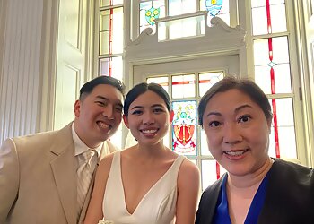 Richmond wedding officiant Stephanie Cheung
