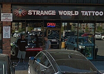 Calgary tattoo shop Strange World Tattoo