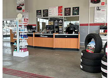 Stratford car dealership Strickland's Stratford Toyota