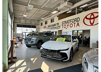 Stratford car dealership Strickland's Stratford Toyota