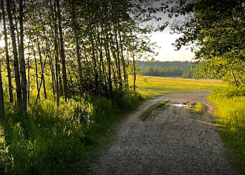Edmonton hiking trail Terwillegar Park