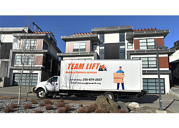 Kamloops moving company Team lift Moving and Delivery