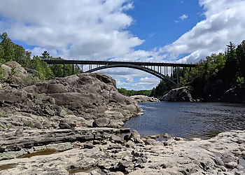 The Aluminum Bridge of Arvida - Saguenay, QC Landmarks - Landscape Image