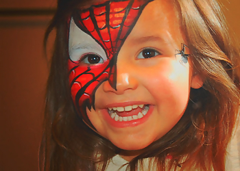 St Albert face painting The Crooked Lion Face Painting