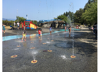 Vancouver amusement park The Fox's Den (Splash Park)