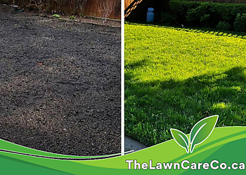 The Lawn Care Co. - Peterborough, ON Lawn Care Services - Before and After Image