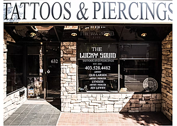 Medicine Hat tattoo shop The Lucky Squid