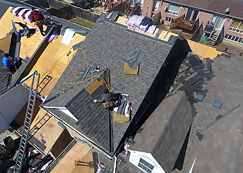 Burlington roofing contractor Tiltop Roofers