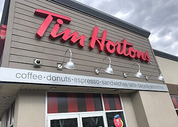 Kamloops bagel shop Tim Hortons Kamloops