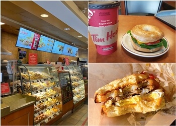 Richmond bagel shop Tim Hortons Richmond