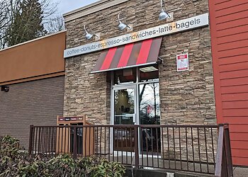 Surrey bagel shop Tim Hortons Surrey